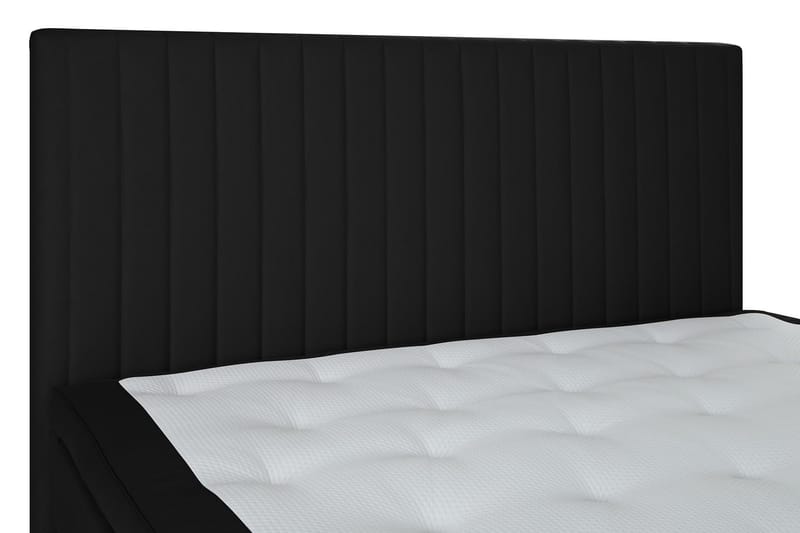 Kontinentalseng Gullmar 140x200 cm Fast/Medium - Mørkegrå - Kontinentalsenger - Komplett sengepakke