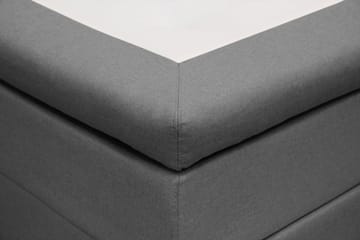 Kontinentalseng Hilton 160x200 cm - Grå - Møbler - Senger - Kontinentalsenger