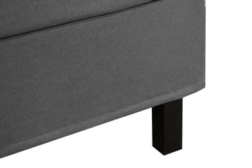 Kontinentalseng Hilton 160x200 cm - Grå - Møbler - Senger - Kontinentalsenger