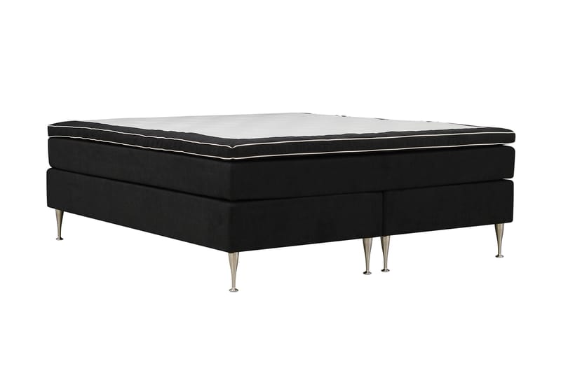 Kontinentalseng Hilton High 160x200 cm - Antrasitt - Møbler - Senger - Kontinentalsenger