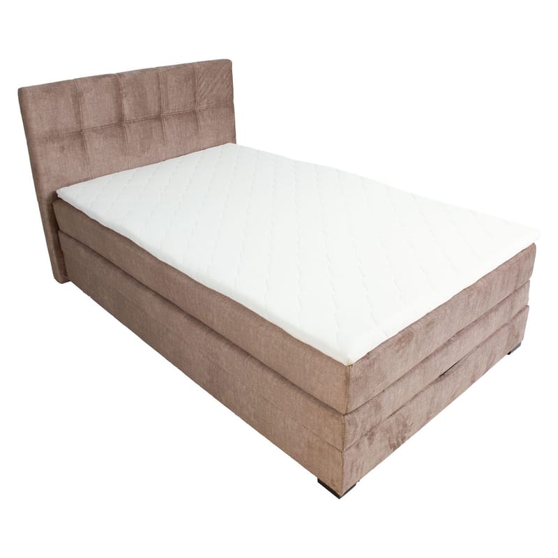 Kontinentalseng Holvik 120x200 cm - beige - Møbler - Senger - Kontinentalsenger