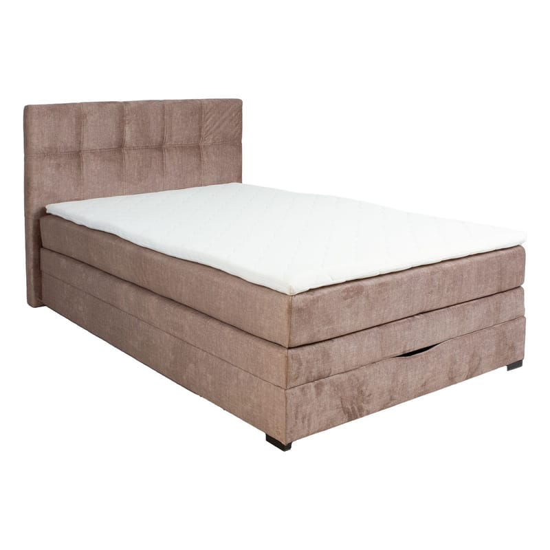 Kontinentalseng Holvik 120x200 cm - beige - Møbler - Senger - Kontinentalsenger