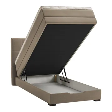 Kontinentalseng Holvik 90x200 cm - beige - Møbler - Senger - Kontinentalsenger