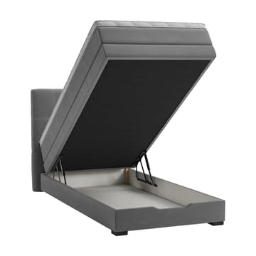 Kontinentalseng Holvik 90x200 cm - grå - Møbler - Senger - Kontinentalsenger