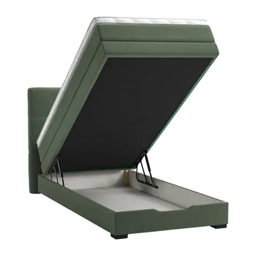 Kontinentalseng Holvik 90x200 cm - grønn - Møbler - Senger - Kontinentalsenger