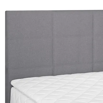 Kontinentalseng Kalen med madrass 120x200 cm - grå - Møbler - Senger - Kontinentalsenger