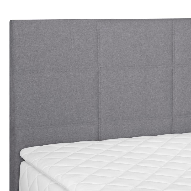 Kontinentalseng Kalen med madrass 120x200 cm - grå - Møbler - Senger - Kontinentalsenger