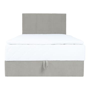 Kontinentalseng Kalen med madrass 120x200 cm - mørk beige - Møbler - Senger - Kontinentalsenger