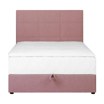 Kontinentalseng Kalen med madrass 120x200 cm - rosa - Møbler - Senger - Kontinentalsenger