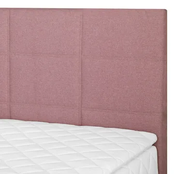 Kontinentalseng Kalen med madrass 120x200 cm - rosa - Møbler - Senger - Kontinentalsenger