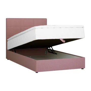 Kontinentalseng Kalen med madrass 120x200 cm - rosa - Møbler - Senger - Kontinentalsenger