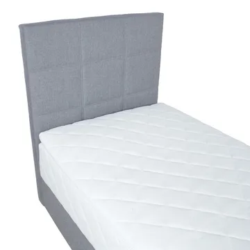 Kontinentalseng Kalen med madrass 90x200 cm - Grå - Møbler - Senger - Kontinentalsenger