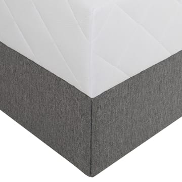 Kontinentalseng Kelvi 160x200 cm - grå - Møbler - Senger - Kontinentalsenger