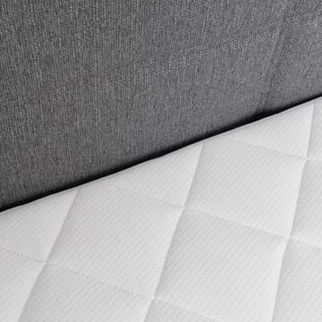 Kontinentalseng Kelvi 160x200 cm - grå - Møbler - Senger - Kontinentalsenger