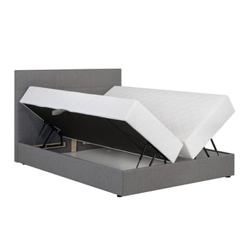 Kontinentalseng Kelvi 160x200 cm - grå - Møbler - Senger - Kontinentalsenger