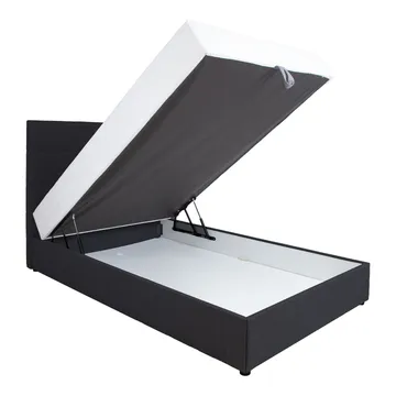 Kontinentalseng Kelvi Svart 120x200 cm - Svart - Møbler - Senger - Kontinentalsenger