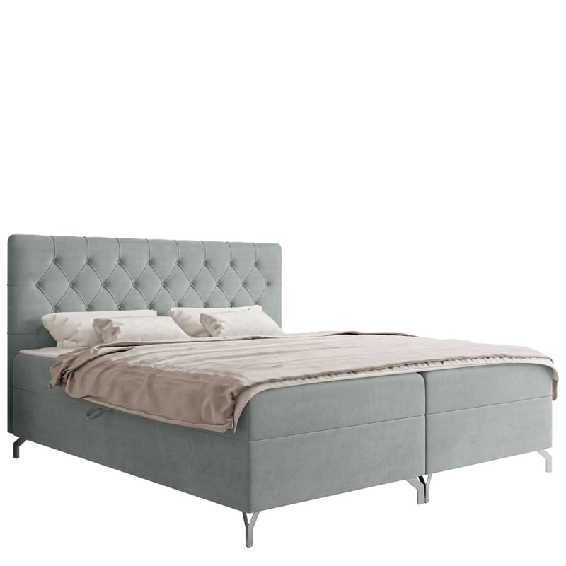 kontinentalseng Kontinentalseng GULIETTE + topper M Fresh 33 200x200 cm - Møbler - Senger - Kontinentalsenger