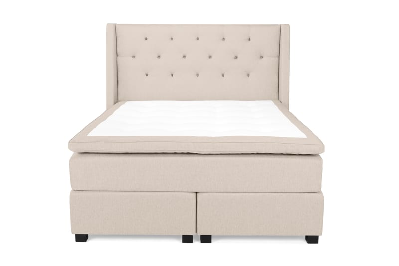 Kontinentalseng Langham 160x200 cm Beige - Kontinentalsenger