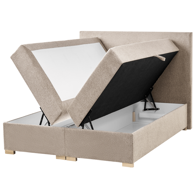 Kontinentalseng Major 120x200 cm - Taupe - Møbler - Senger - Kontinentalsenger