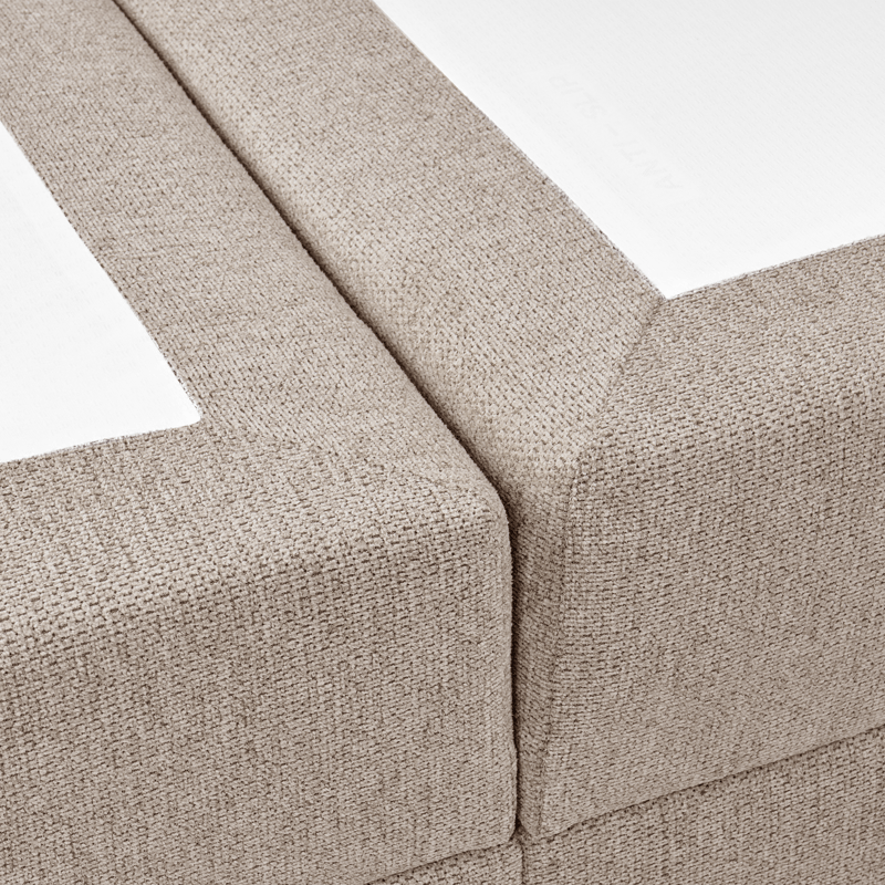 Kontinentalseng Major 140x200 cm - Taupe - Møbler - Senger - Kontinentalsenger