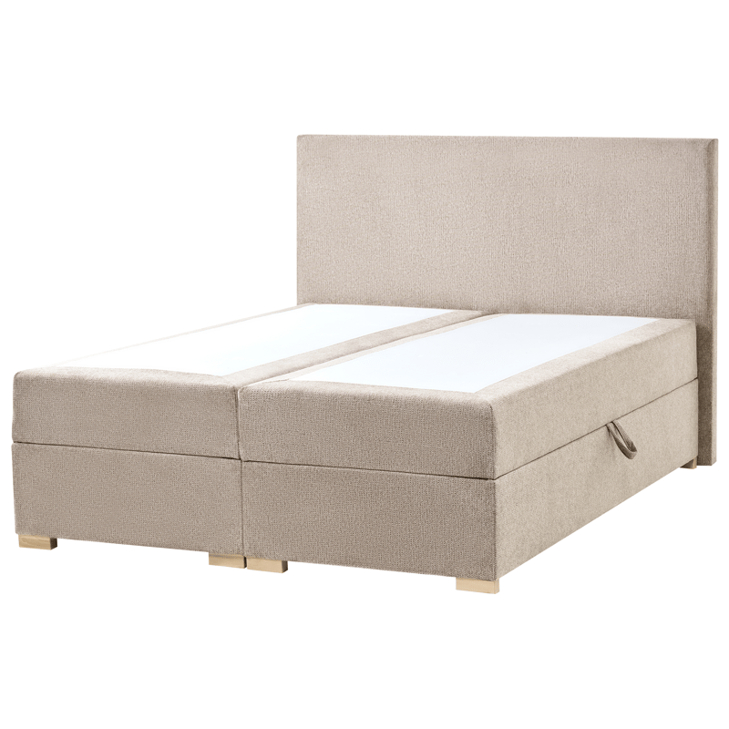 Kontinentalseng Major 140x200 cm - Taupe - Møbler - Senger - Kontinentalsenger