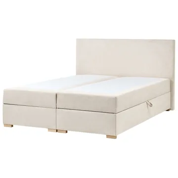 Kontinentalseng Major 160x200 cm - Lys beige - Møbler - Senger - Kontinentalsenger