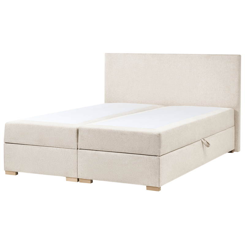 Kontinentalseng Major 160x200 cm - Lys beige - Møbler - Senger - Kontinentalsenger