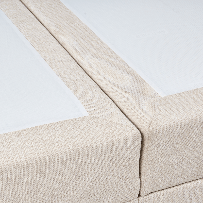 Kontinentalseng Major 160x200 cm - Lys beige - Møbler - Senger - Kontinentalsenger