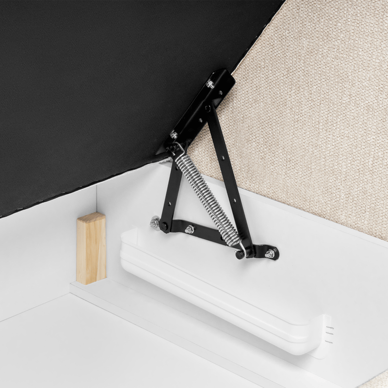 Kontinentalseng Major 160x200 cm - Lys beige - Møbler - Senger - Kontinentalsenger