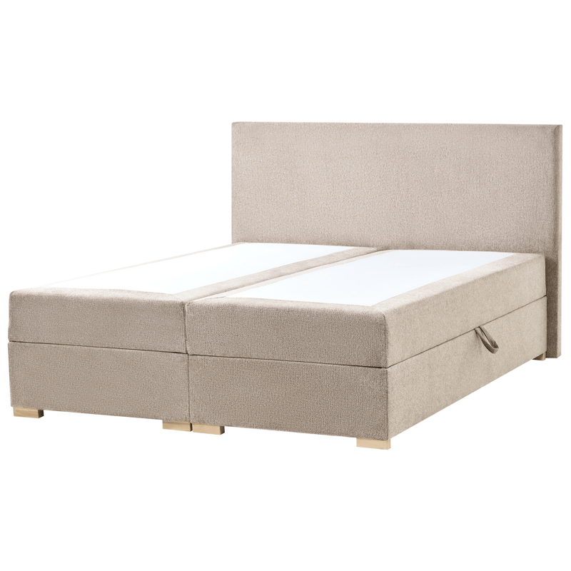 Kontinentalseng Major 160x200 cm - Taupe - Møbler - Senger - Kontinentalsenger