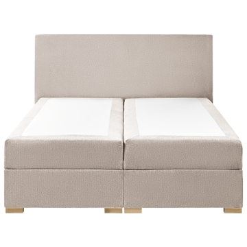 Kontinentalseng Major 160x200 cm - Taupe - Møbler - Senger - Kontinentalsenger