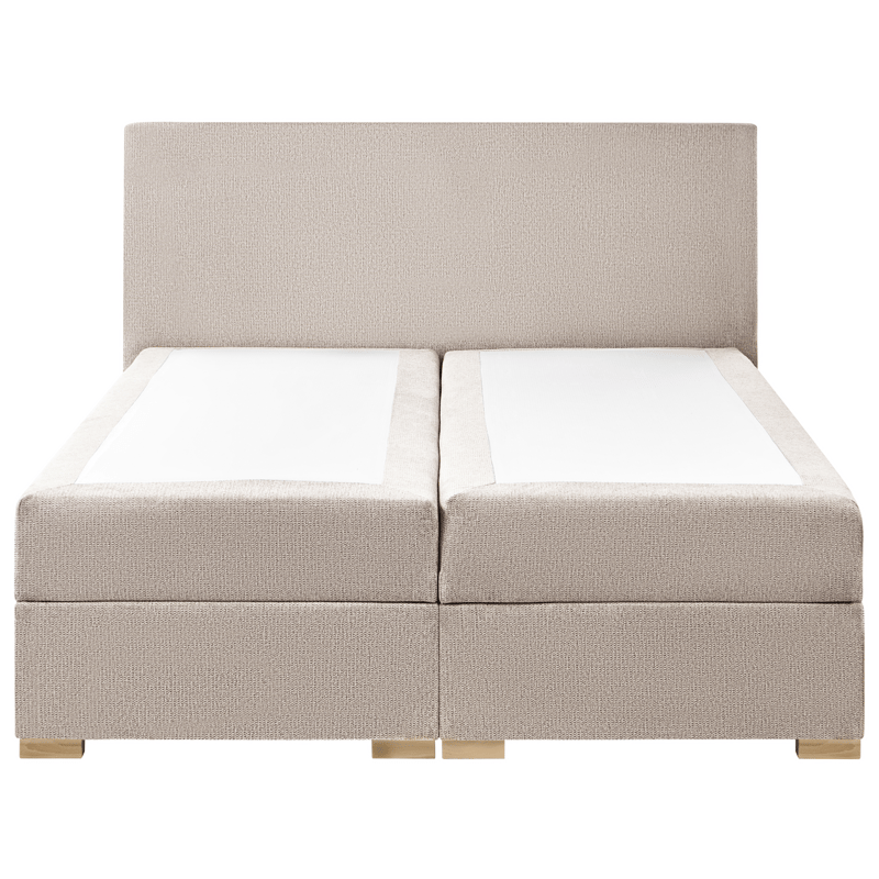Kontinentalseng Major 160x200 cm - Taupe - Møbler - Senger - Kontinentalsenger