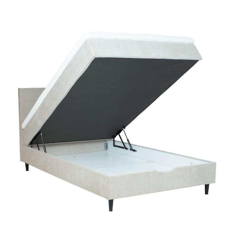 Kontinentalseng Odviks 120x200 cm - Mørk beige - Møbler - Senger - Kontinentalsenger