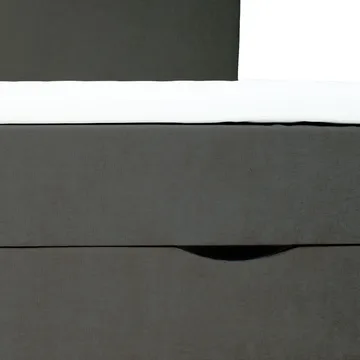 Kontinentalseng Odviks 120x200 cm - Mørkegrå - Møbler - Senger - Kontinentalsenger
