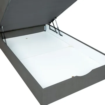 Kontinentalseng Odviks 120x200 cm - Mørkegrå - Møbler - Senger - Kontinentalsenger