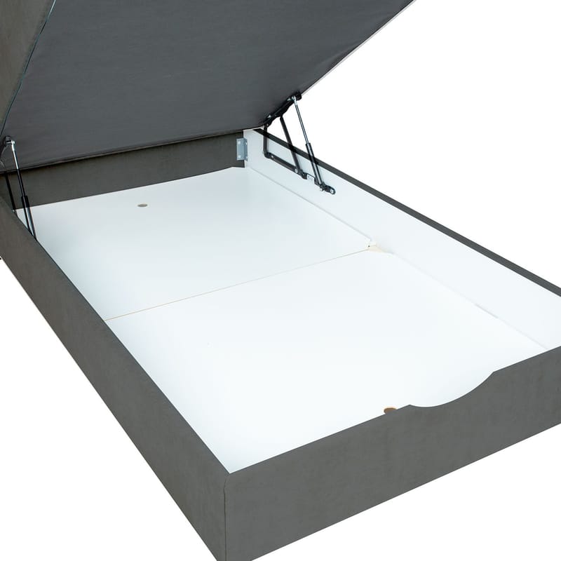 Kontinentalseng Odviks 120x200 cm - Mørkegrå - Møbler - Senger - Kontinentalsenger