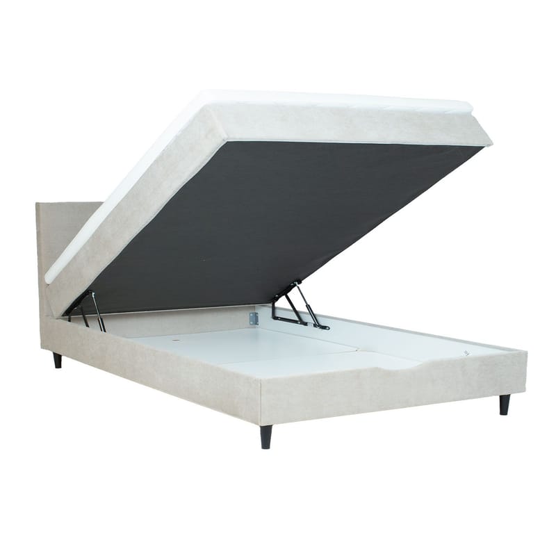 Kontinentalseng Odviks 140x200 cm - mørk beige - Møbler - Senger - Kontinentalsenger