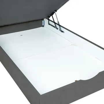 Kontinentalseng Odviks 140x200 cm - Mørk grå - Møbler - Senger - Kontinentalsenger