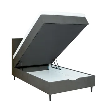 Kontinentalseng Odviks 90x200 cm - Mørkegrå - Møbler - Senger - Kontinentalsenger