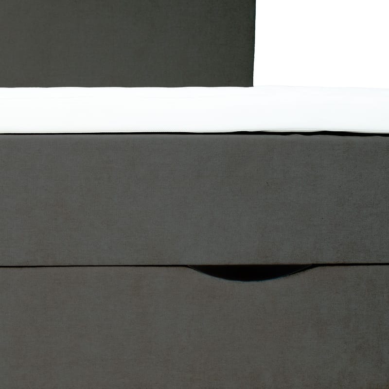 Kontinentalseng Odviks 90x200 cm - Mørkegrå - Møbler - Senger - Kontinentalsenger