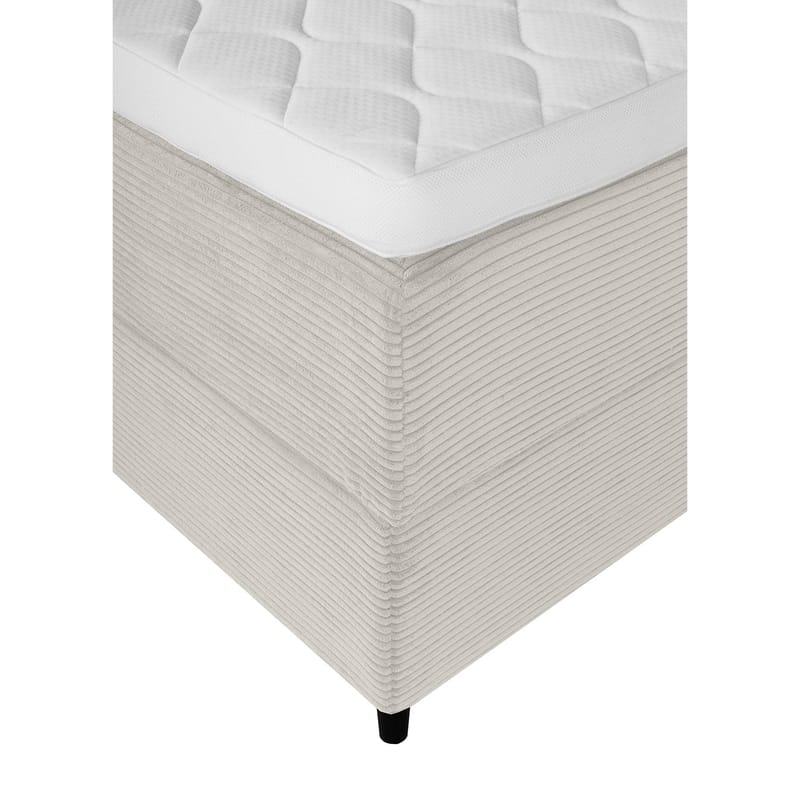 Kontinentalseng Odviks Manchester 90x200 cm - beige - Møbler - Senger - Kontinentalsenger