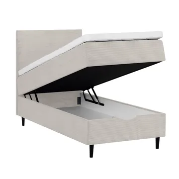 Kontinentalseng Odviks Manchester 90x200 cm - beige - Møbler - Senger - Kontinentalsenger
