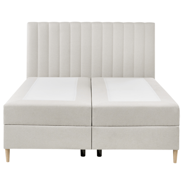 Kontinentalseng Officer 160x200 cm - Off-white - Møbler - Senger - Kontinentalsenger