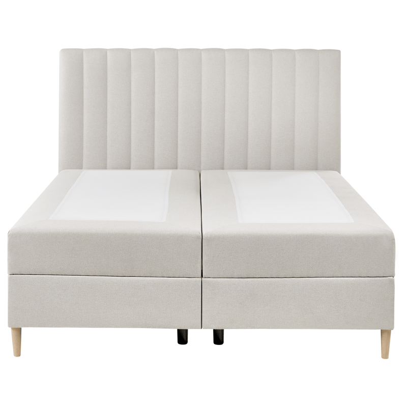 Kontinentalseng Officer 160x200 cm - Off-white - Møbler - Senger - Kontinentalsenger
