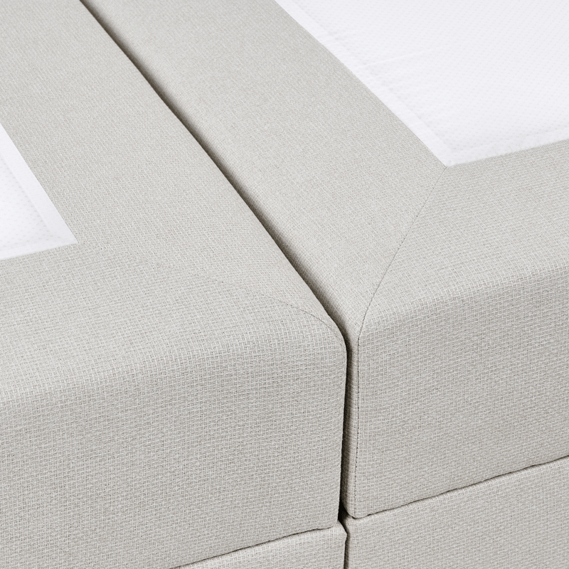 Kontinentalseng Officer 160x200 cm - Off-white - Møbler - Senger - Kontinentalsenger