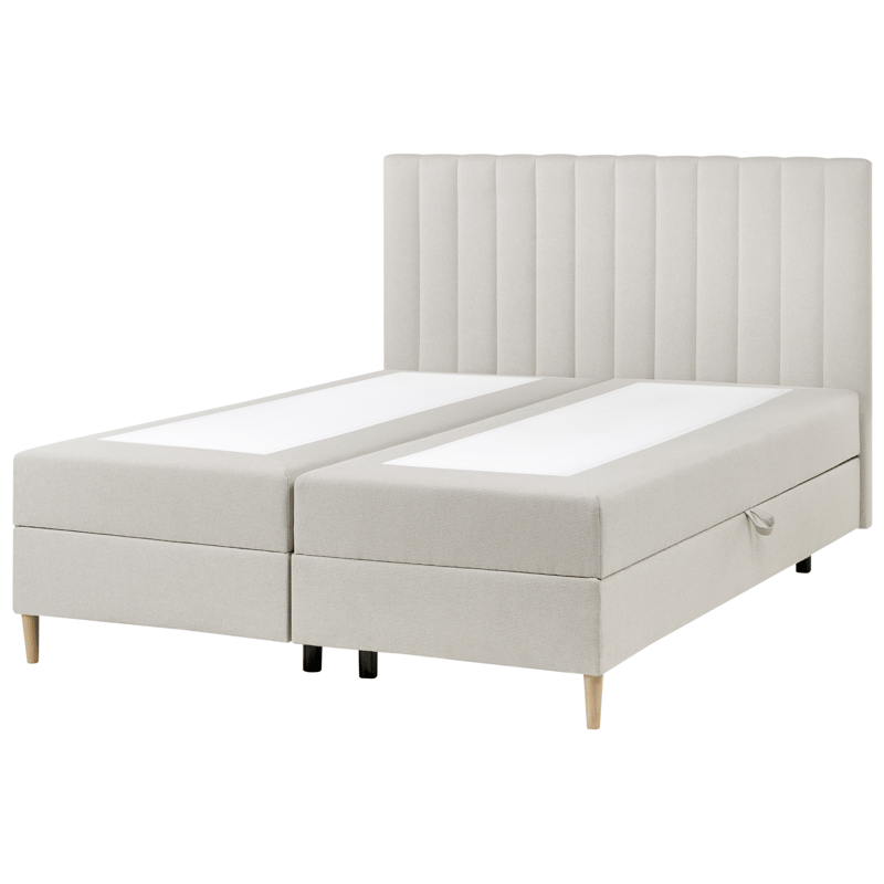 Kontinentalseng Officer 160x200 cm - Off-white - Møbler - Senger - Kontinentalsenger
