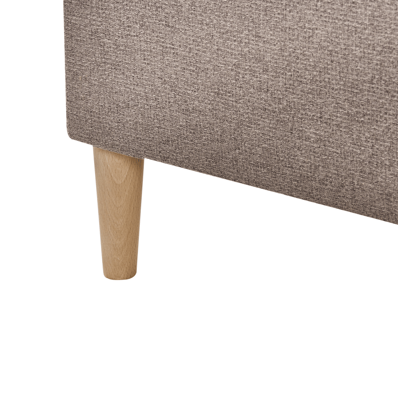 Kontinentalseng Officer 180x200 cm - Taupe - Møbler - Senger - Kontinentalsenger