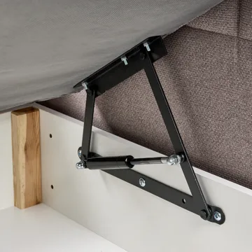 Kontinentalseng Officer 180x200 cm - Taupe - Møbler - Senger - Kontinentalsenger