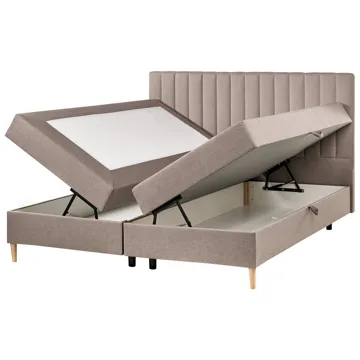 Kontinentalseng Officer 180x200 cm - Taupe - Møbler - Senger - Kontinentalsenger