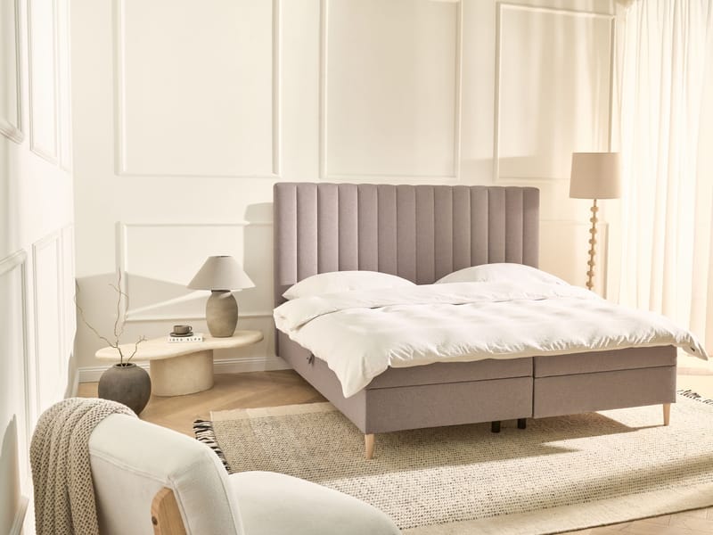 Kontinentalseng Officer 180x200 cm - Taupe - Møbler - Senger - Kontinentalsenger